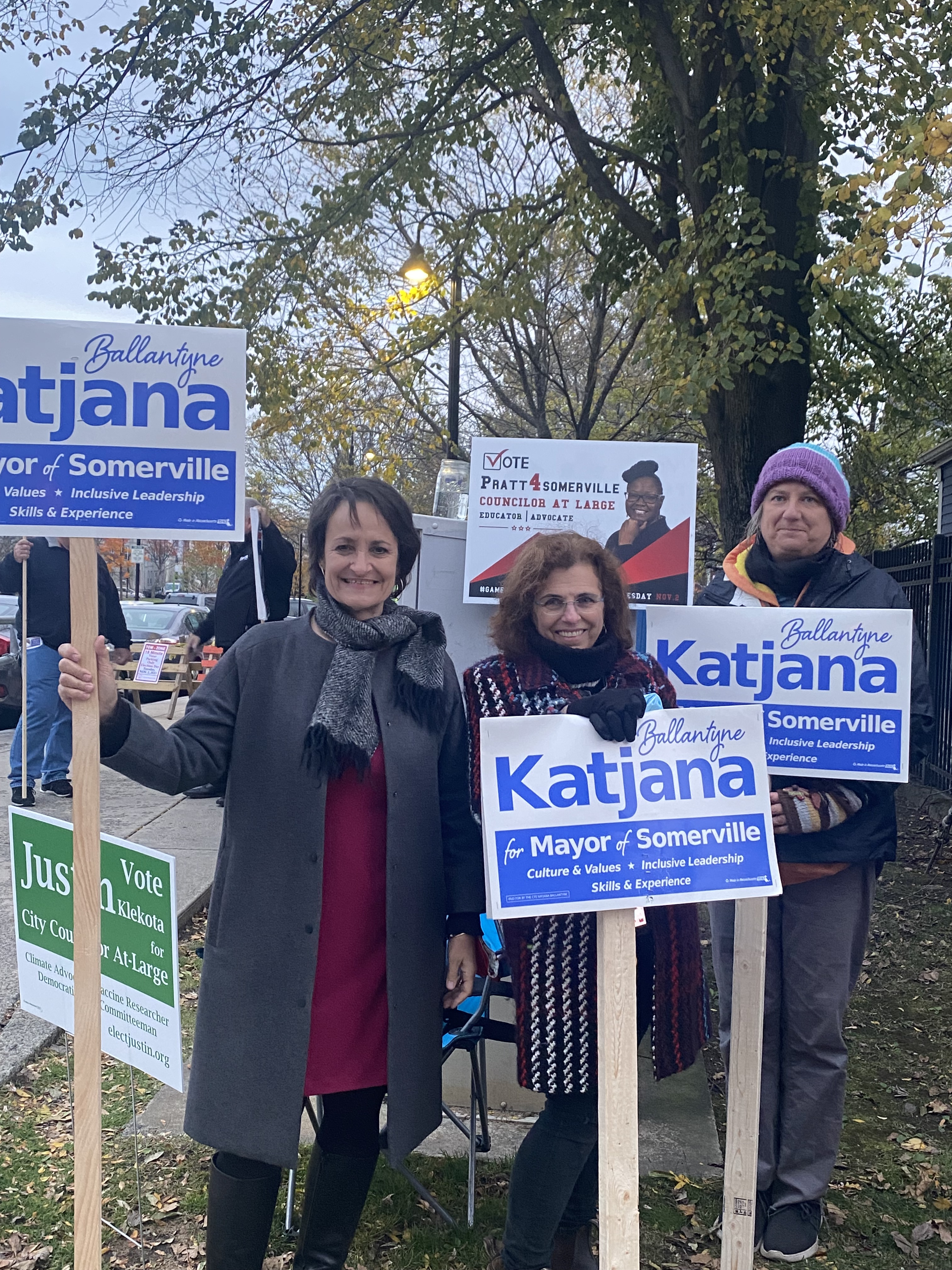 Campaigning with friends