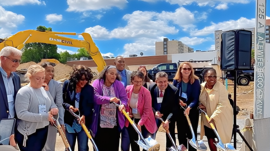 Clarendon Hill Apartments Affordable Housing-Ground Breaking