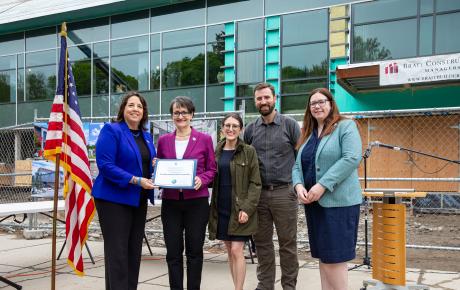 Somerville earns top honors as a certified climate leader community